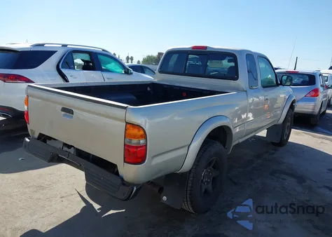 2004 Toyota Tacoma Prerunner V6 из США, поврежденный, VIN 5TESN92N04Z388814